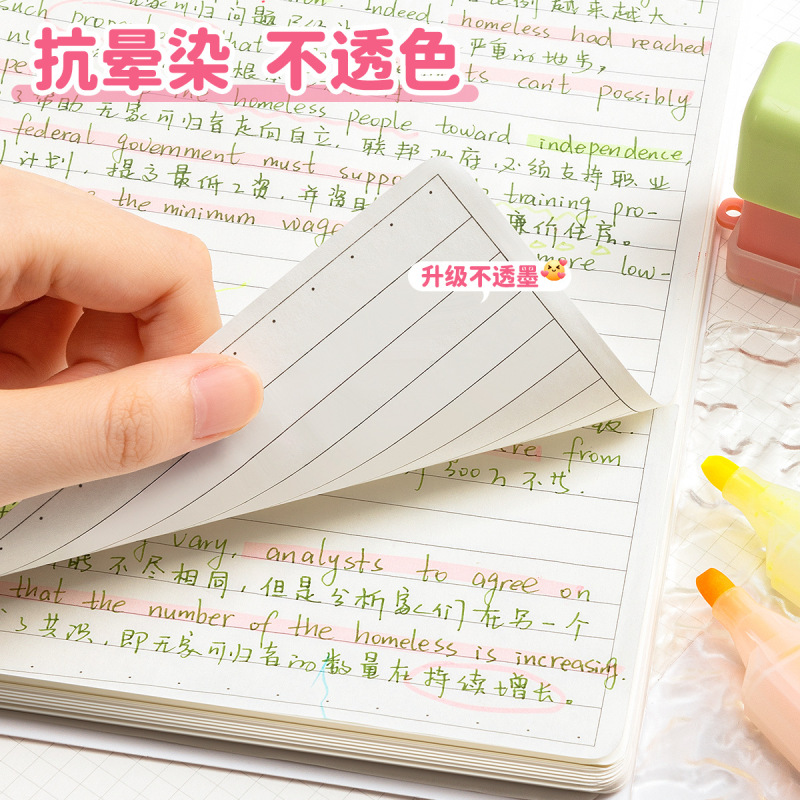 学生用トゥルーカラー蛍光ペン、小学生・中学生向けの高価値カラーマーカー、手書き新聞|undefined
