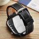 Cross-border Explosions Large Dial Multi-movement Compass Square Alloy Quartz Watch Thermometer Multifunctional Fashion Watch