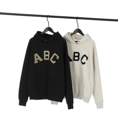 FOG Fear of God 7文字ロゴフロッキー ジェリー同型フード付きスウェットシャツ トップスの正しいバージョン