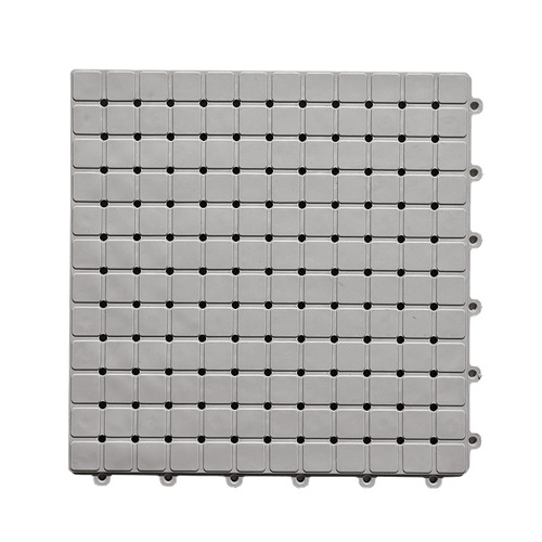 Cross-border solid color TPE bathroom anti-fall mats bathroom floor mats shower room splicing carpet hollow massage mats