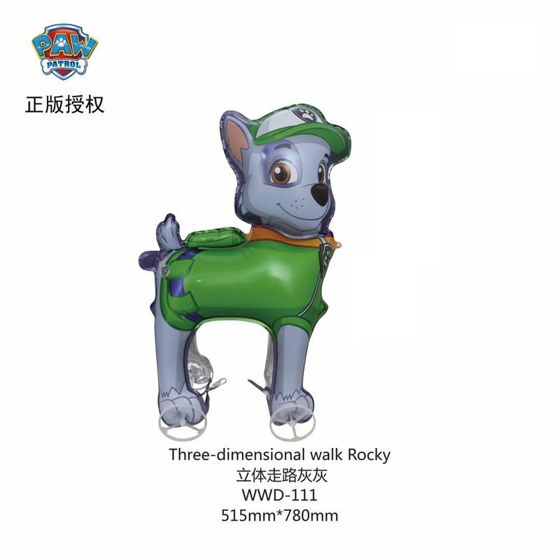 新しいスタイルの子供の赤ちゃんの誕生日車輪付き漫画ウォーキング動物バルーン装飾シーンレイアウトインターネット有名人の屋台商品|undefined