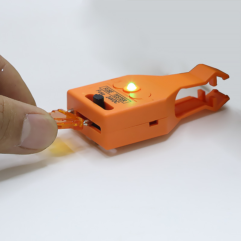 Car Fuse Puller Tool with Test Function 12/24V Automotive Electrical Diagnosis and Fuse Replacement