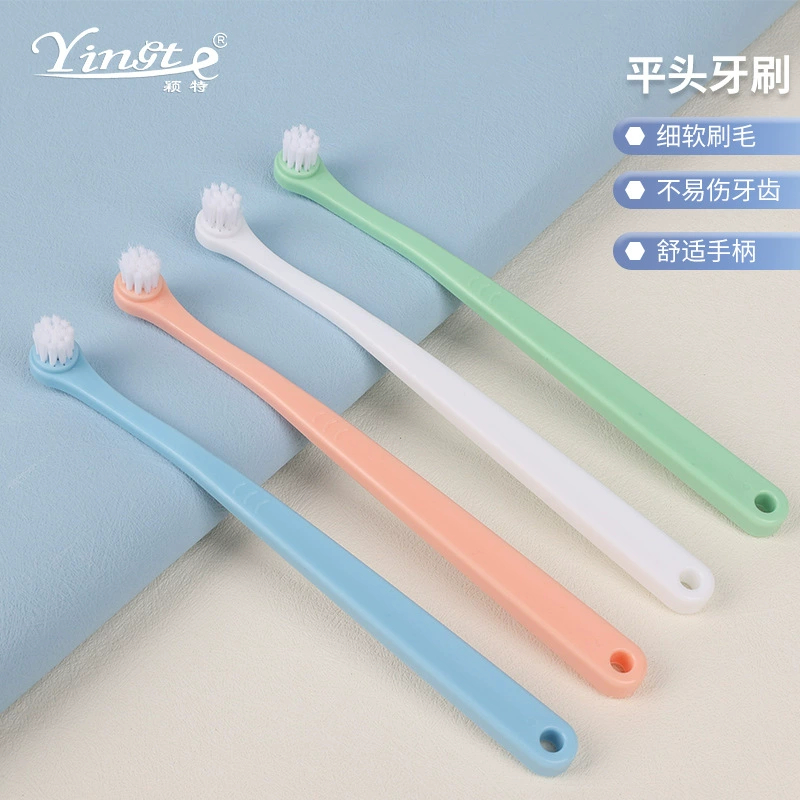 Зубная щетка для домашних животных Зубная щетка для чистки кошек и собак Инструмент для чистки полости рта для кошек и щенков Нейлоновая шелковая зубная щетка Производитель оптом