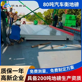 数字地磅80吨智能称重16米电子汽车衡工厂物流仓储高精度货物地磅
