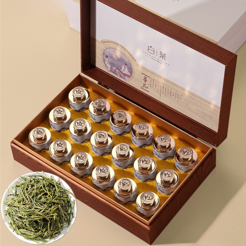 Gift for Elders: White Tea, 2026 New Tea, Mingqian Green Tea, Canned Gift Box, Tea Leaves, New Year's Gift, New Year's Day Gift Gift for Elders: White Tea, 2026 New Tea, Mingqian Green Tea, Canned Gift Box, Tea Leaves, New Year's Gift, New Year's Day Gift