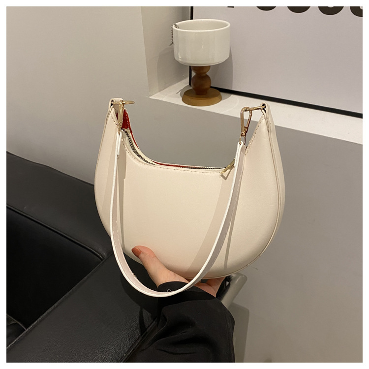 197g Weight Synthetic Leather Lining Material Sewing Thread Fashion Element Zipper Closure Type Single Shoulder Strap Strap Type Shoulder Bag Bags Type Daily Occasion Pu Leather Material Solid Color Pattern All Seasons Season Women's Gender Streetwear Style Square Shape Small Size Women's Small Pu Leather Solid Color Streetwear Sewing Thread Square Zipper Shoulder Bag 3