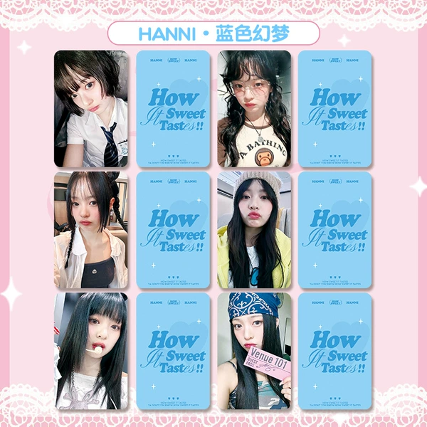 Hanni, корейский стиль, модель A, синий мечтательный