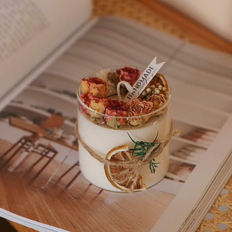 Flores de Gardenia fragancias de banana, plantas de mantequilla, lámparas de mantequilla para amigos, regalos del Día del Maestro, popularidad en línea.