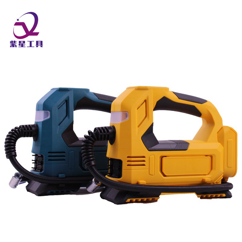 爆款21V车载打气泵带数显高效充气泵适配MT款DW款插脚跨境厂家直