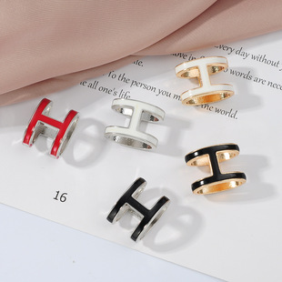 New Diamond-encrusted Creative Fashion Double-sided All-match Silk Towel Buckle Accessories TikTok Hot Sale Hot Style Ribbon Knot Buckle Women's