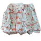 Sweet and Cute Plaid Lightweight Bear Pajamas Summer Women's New Short-sleeved Shorts Thin Home Clothes suit Outwear