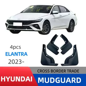 Modern Elantra 2023-2024 modelləri üçün palçıq qoruyucuları, avtomobil modifikasiyası