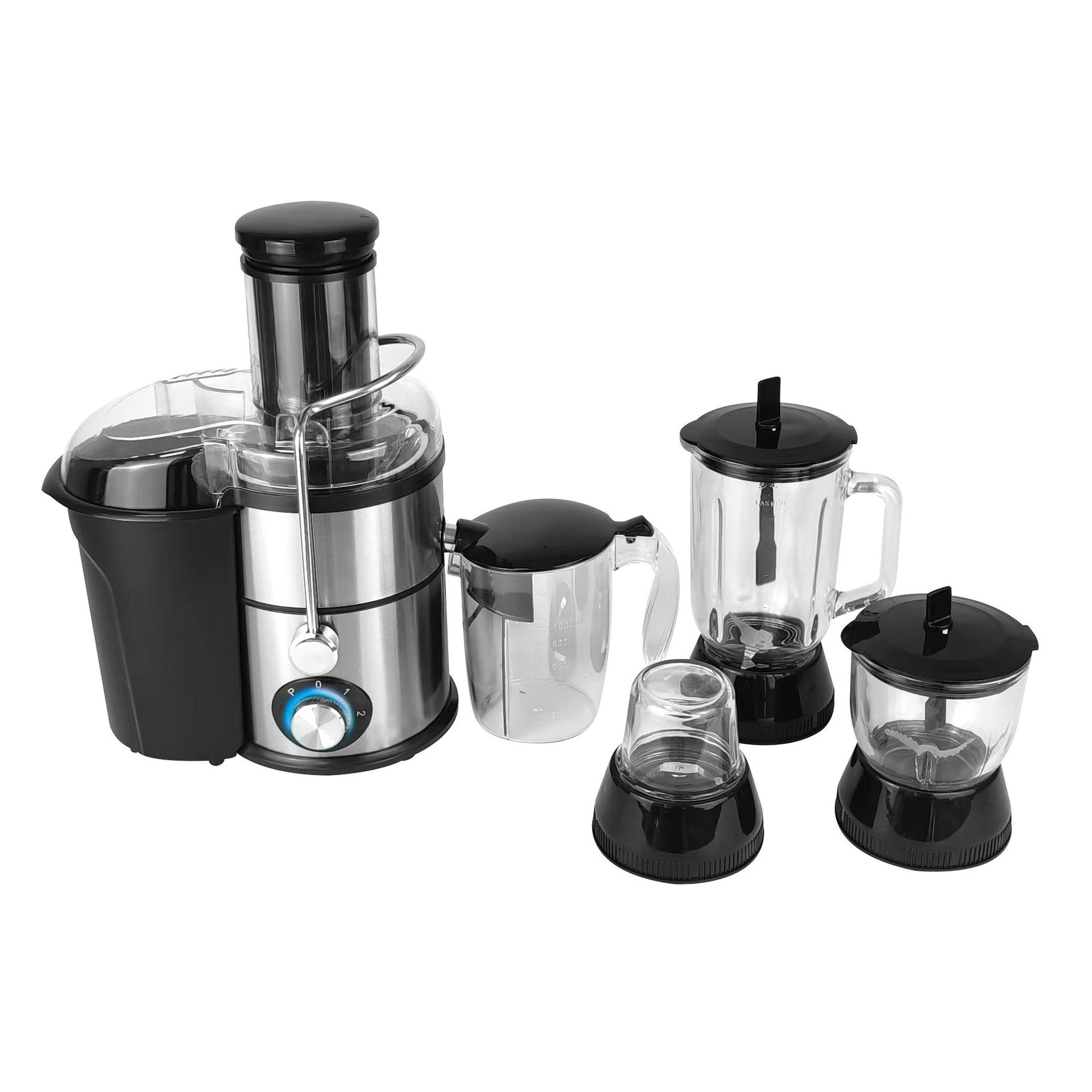 Exprimidor Multifuncional para Comercio Exterior, Máquina de Jugos Totalmente Automática de Acero Inoxidable con Separación de Pulpa