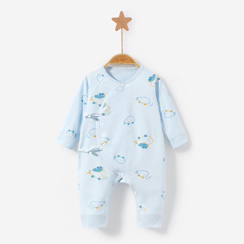 Bebé recién nacido Ropa de primavera, otoño e invierno temprano nacido puro algodón de fondo caliente hombres y mujeres monje mameluco traje bebé mono