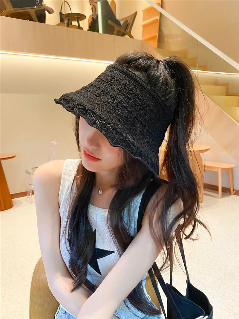 Women's Elegant Basic Solid Color Flat Eaves Sun Hat display picture 4