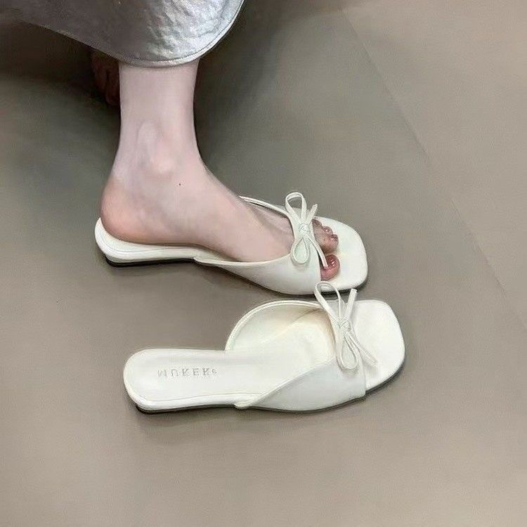 2026 verano hermosas zapatillas de tacón alto con dedos de arco, zapatillas de moda de estilo de hadas de verano para mujeres image 2