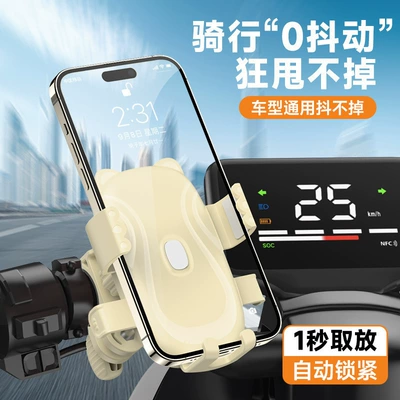 Motorcycle frame: mount, phone holder for