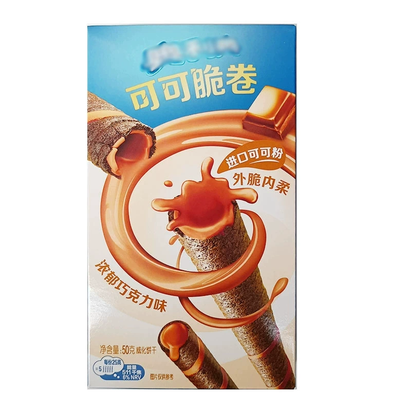Сэндвиджик-бисквит с оригинальным шоколадом Cup Cocoa Crisp Roll Ollie Whole 97 г Белый персик улун
