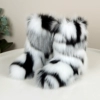 High -quality imitation fox hair black and white recommended to take a big size