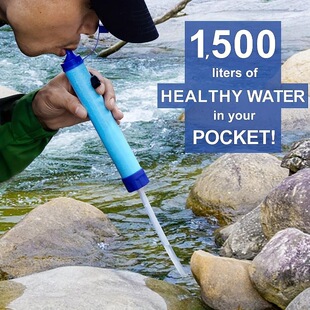 I 25461 Portable Outdoor Water Filter Straw �����ˮ����