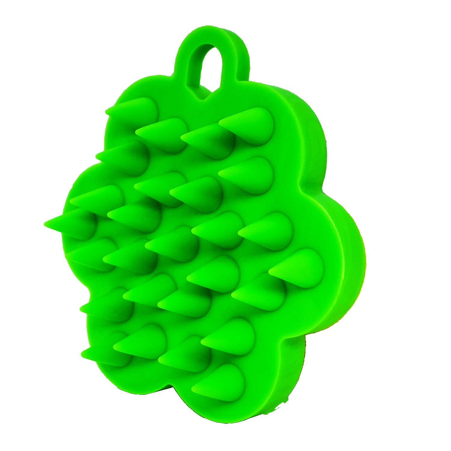 Factory ready silicone shampoo brush scalp cleaning massage shampoo comb dry and wet dual-use shampoo massage tool comb