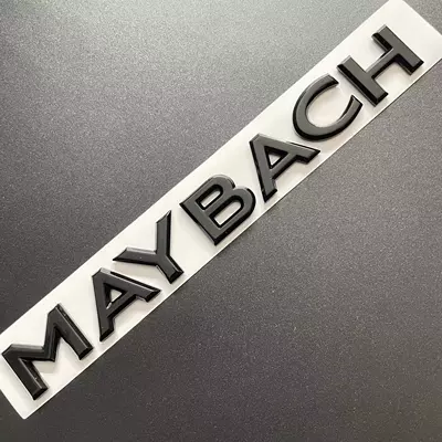 Applicable to Mercedes-Benz Maybach logo Car logo - maybach-black