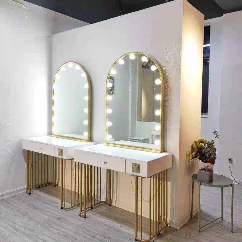Makeup Mirror with Led Light for Professional Makeup Artists, Specialized Bulb Mirror for Studio Photographers, High-Quality Vanity Mirror