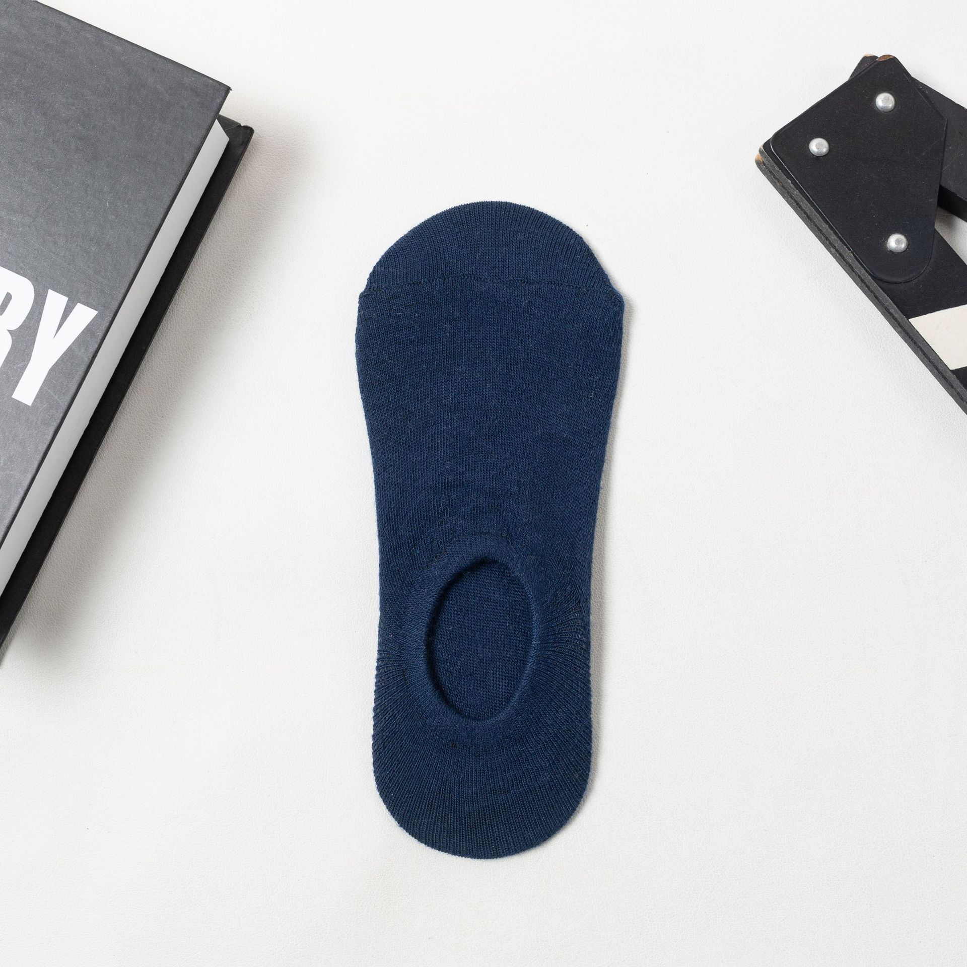 Boat socks navy blue