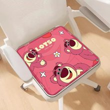 家用仿羊绒坐垫秋冬加厚椅垫新款卡通办公室电脑椅屁垫餐椅垫子