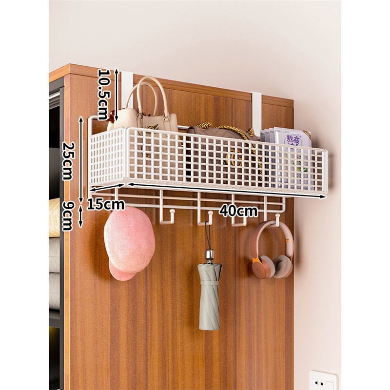 흰색 단일 레이어 초대형 후크(캐비닛 측면 버전)