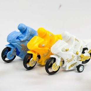 Cartoon Huili motorcycle parent-child interaction Huili motorcycle children's baby toy stall night market supply wholesale