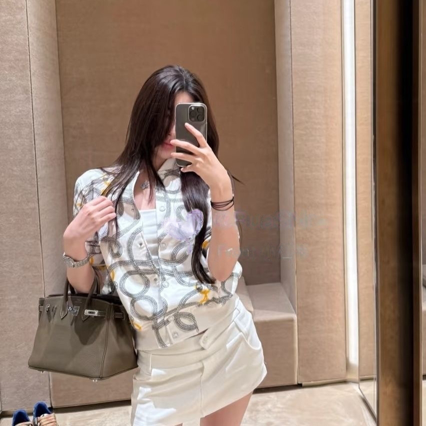 Cross-border French old-money style knotted H brand light luxury stand collar short jacket 2026 casual high-end baseball uniform