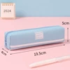 Small azure pencil case