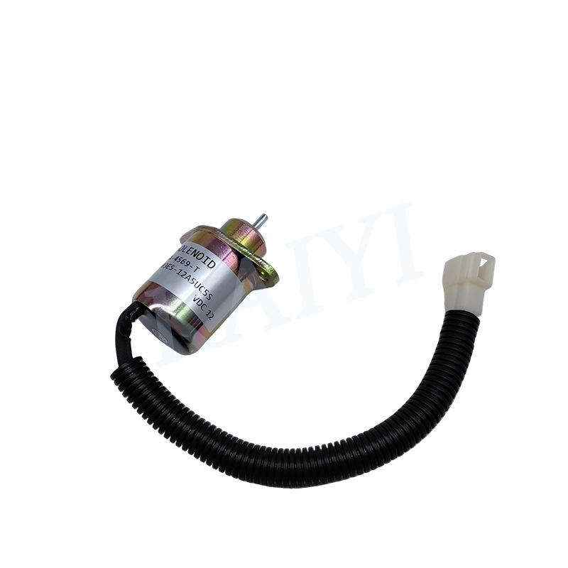 挖机配件久保田发动机熄火电磁阀控制器开关1503ES-12A5UC5S 12V