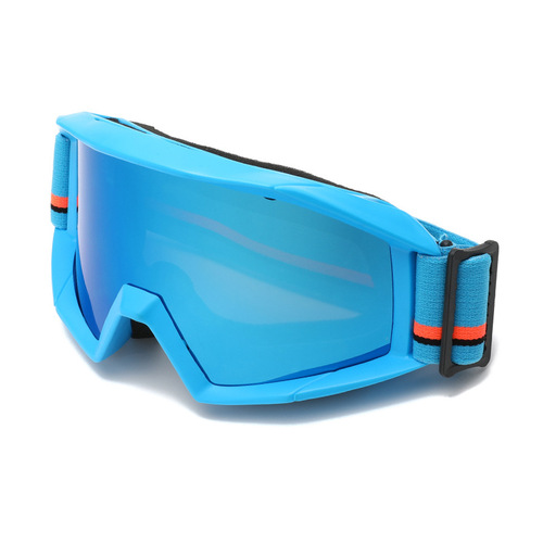 Cross-border new style real film reinforced anti-fog mountaineering ski goggles with mirror box outdoor snow windproof goggles BL3058