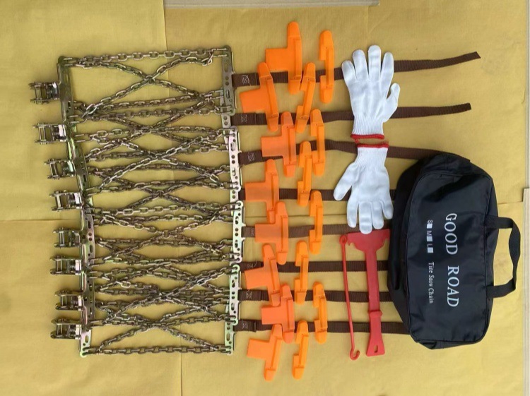 Directly from the manufacturer, universal car anti-skid chains, thickened snow emergency anti-skid chains, customizable