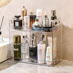 妝品收納盒多層桌面置物架學生宿舍書桌辦公桌桌上廚房擺設水果盒