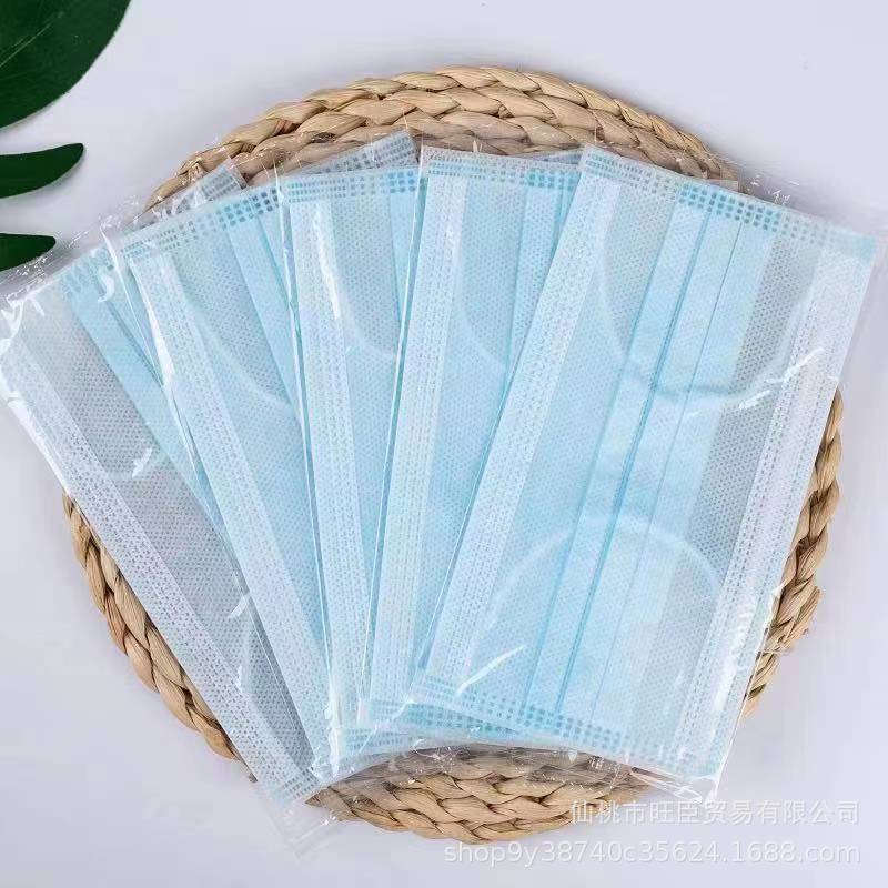 Una capa de máscaras de dos capas, máscaras delgadas desechables a prueba de polvo y transpirables de alto valor facial, salón de belleza de restauración, máscaras ultra delgadas al por mayor
