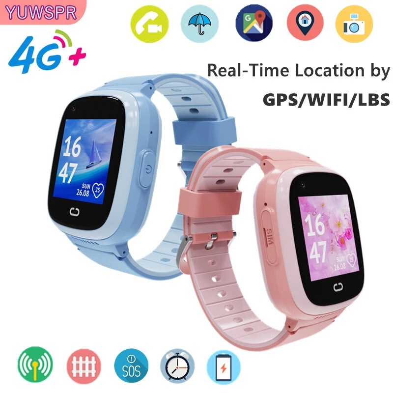 New 4G children's smart watch mobile phone GPS LBS WiFi waterproof children LT30 camera Children's watch