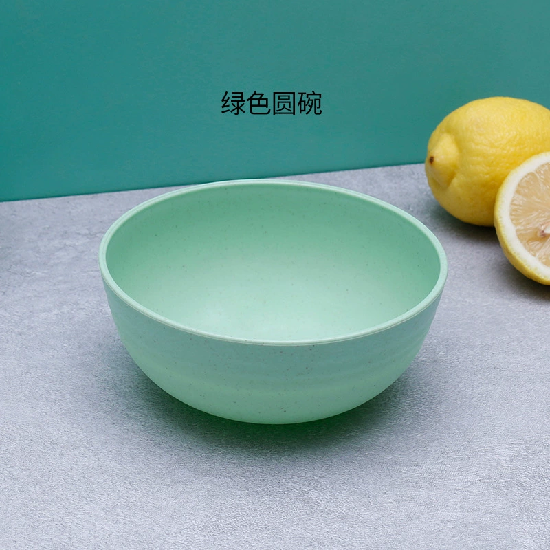 Соломенная миска для риса Wheat straw bowls Nordic style большой емкости, многоразмерные 12–17 см