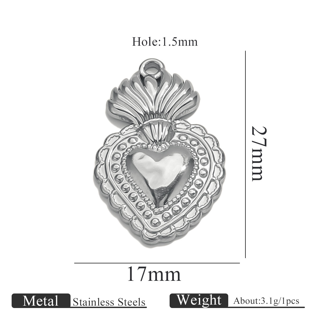 Acero inoxidable de alta moda sol amor oro 18K colgante accesorios collar de brazalete acero titanio accesorios de joyería DIY