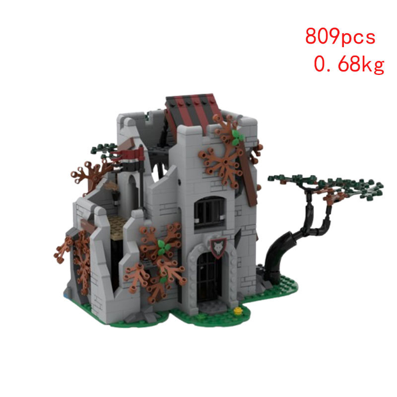 Cross-border Hot-selling In-stock MOC-162932 Small Particle Assembly Building Block Toy, Street Scene DIY Model_voghion.com