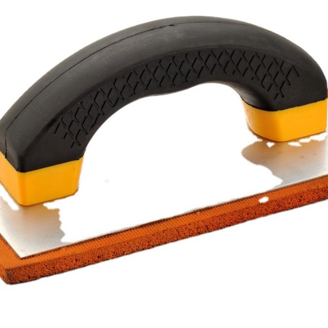 厂家供应双色手柄抹泥板橡胶发泡底板220*130mm