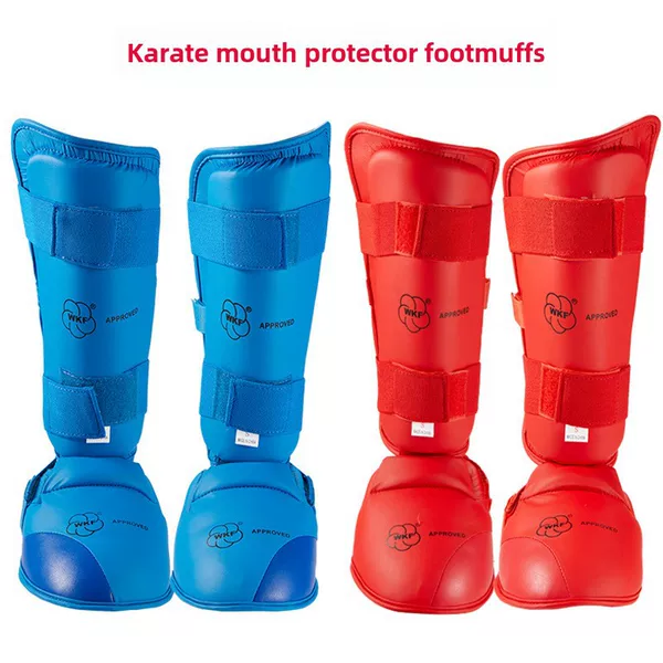 Thickened Karate with instep Leg Guard Taekwondo Leg Guard Extremely Real Fighting Sanda Boxing Guard Leg Guard suit