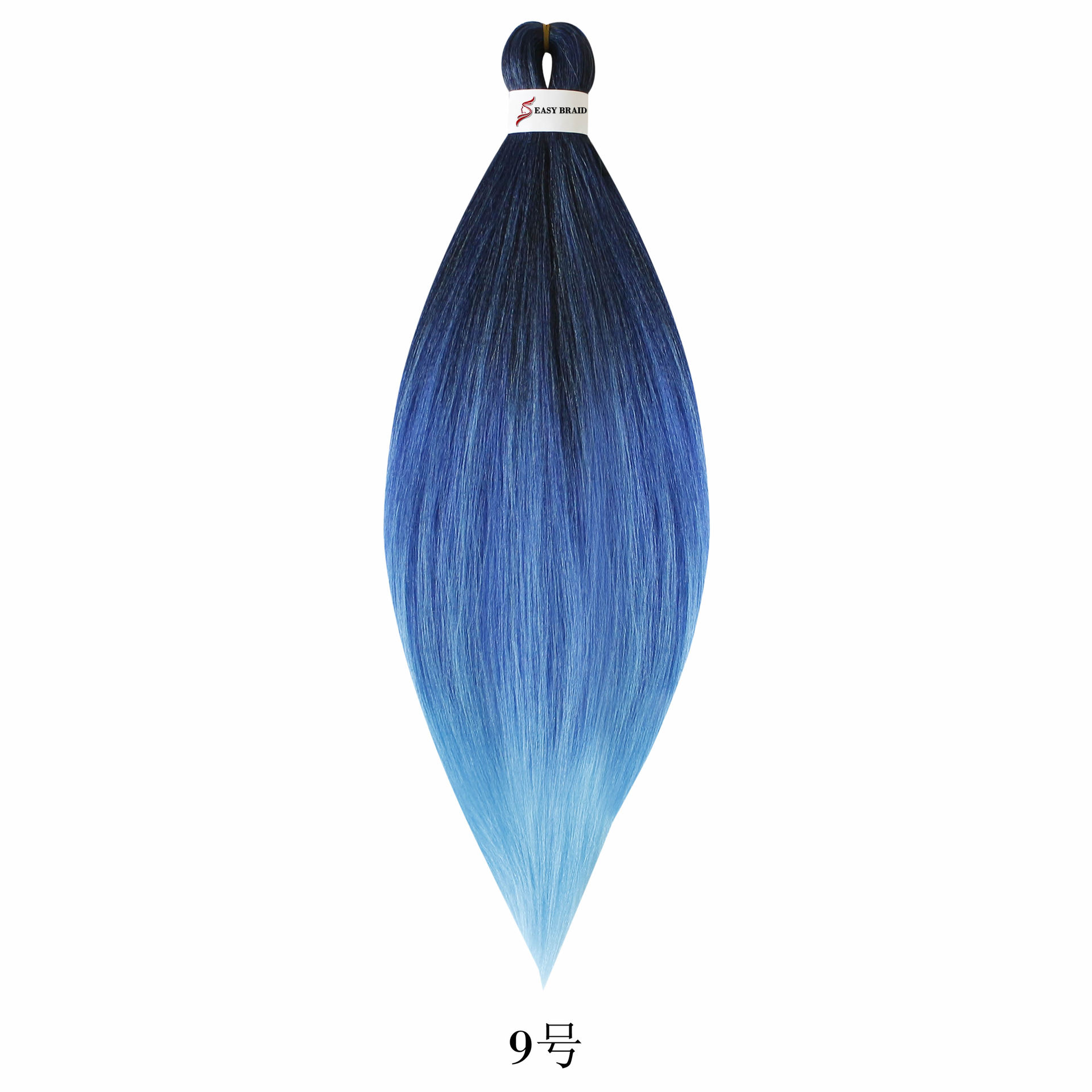 Peluca trenzada grande EZ de 26 pulgadas para mujer, peluca trenzada fácil de fibra sintética africana, suave y esponjosa, de seda de baja temperatura