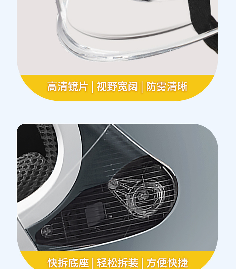 Helmet 3C certification electric car safety helmet wholesale men's and women's four seasons winter warm anti-fog thickened helmet