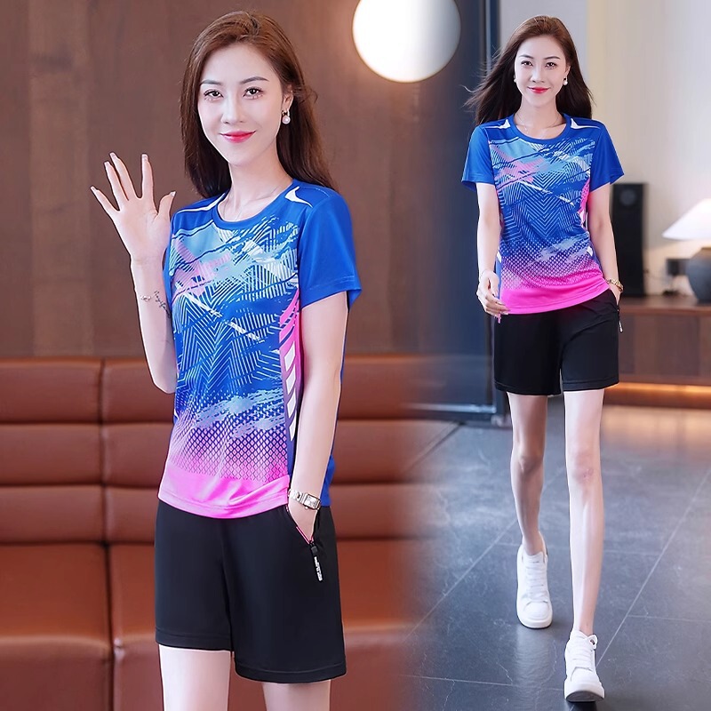 Sports T-Shirt Tops for Women, Round Neck, 2026 New Summer Thin Ice Silk Breathable Short-Sleeved Running Fitness Quick-Drying Clothing Sports T-Shirt Tops for Women, Round Neck, 2026 New Summer Thin Ice Silk Breathable Short-Sleeved Running Fitness Quick-Drying Clothing