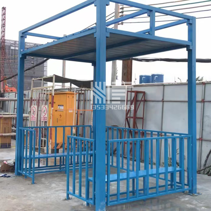 工地施工工人休息建筑工地定型化产品茶水亭