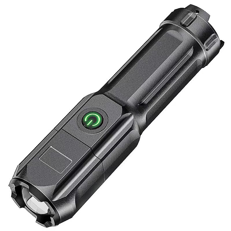 新型超強光遠射懐中電灯屋外パトロール集光遠射ズーム極光砲大汎光|undefined
