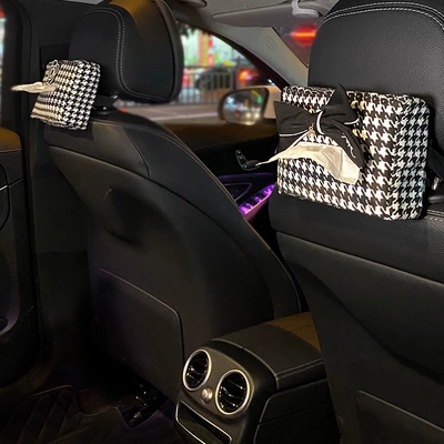 Car tissue box/set: Celebrity Car Hanging Paper Bag